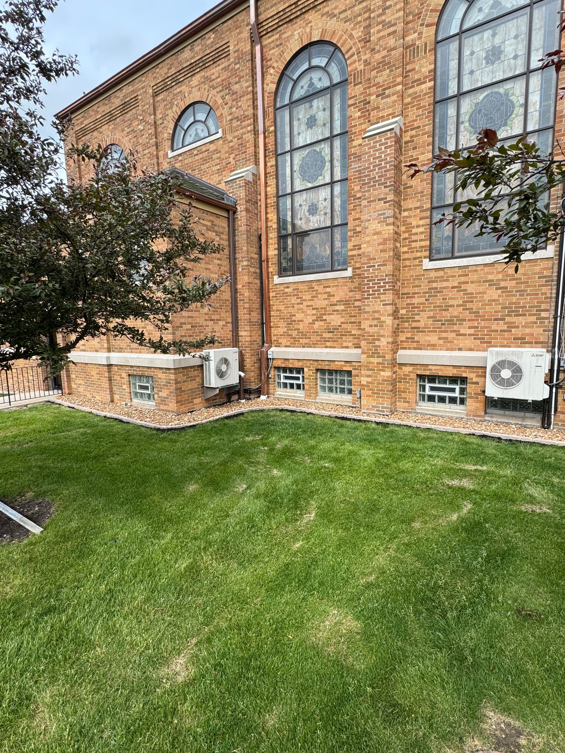 Gallery photos for Landscape Rock and Paver Edging at Holy Name Church in Cedar Lake: Image #4