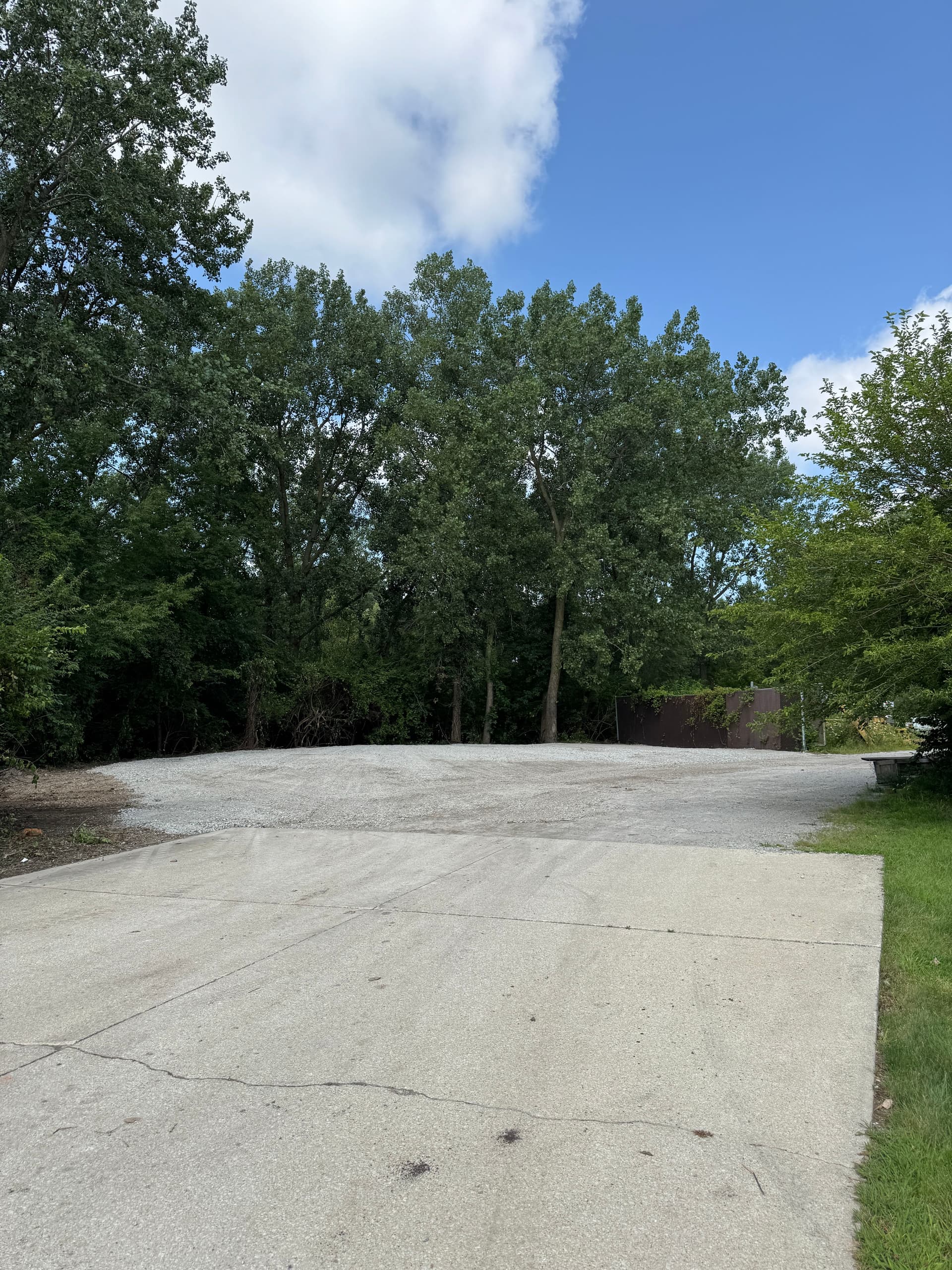 Heavy Brush Clearing and Gravel Parking Space Build