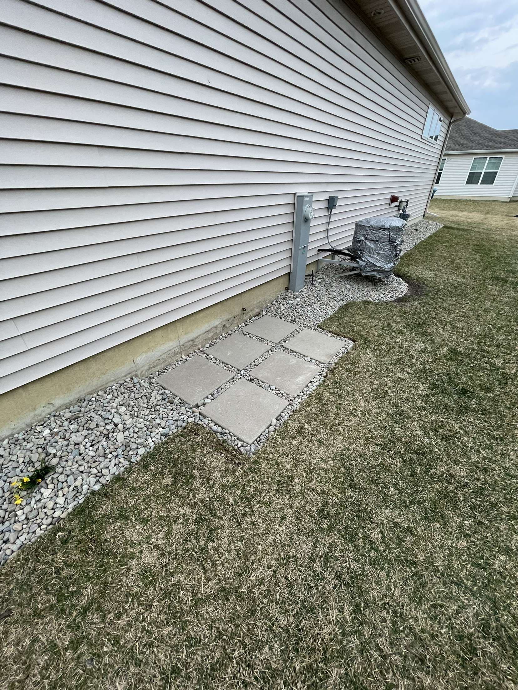 Gallery photos for Transforming Home Exteriors with Decorative Rock in Cedar Lake: Image #2